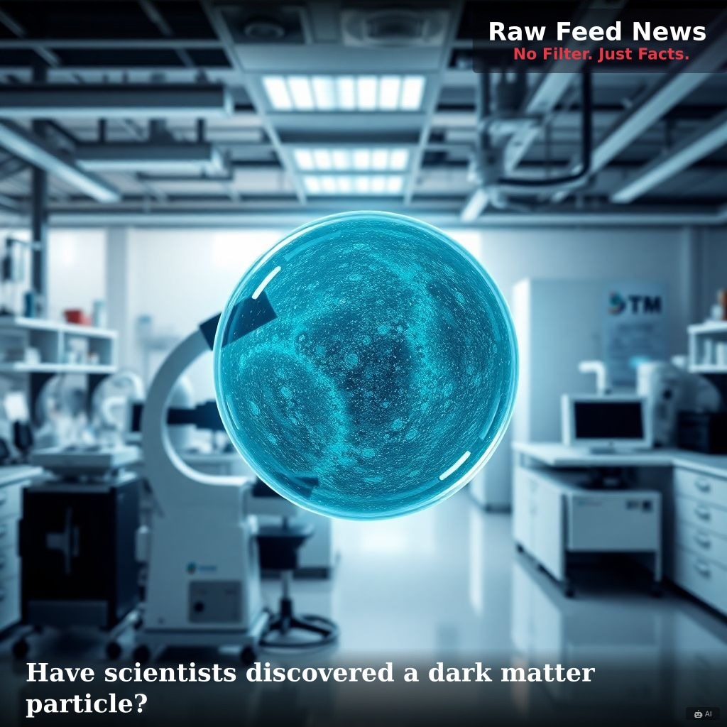 Have scientists discovered a dark matter particle?