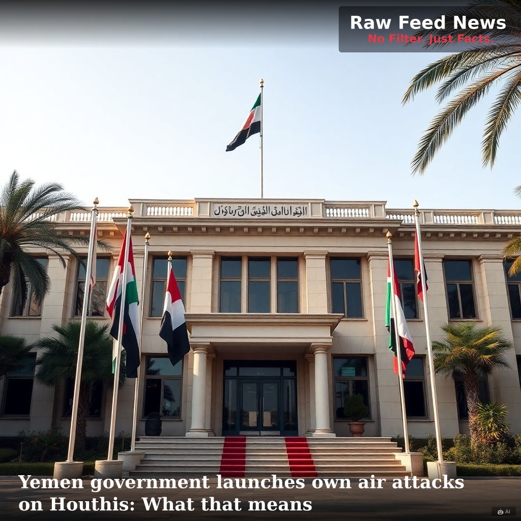 Yemen government launches own air attacks on Houthis: What that means