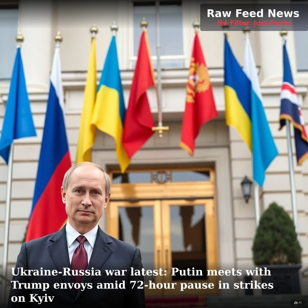 Ukraine-Russia war latest: Putin meets with Trump envoys amid 72-hour pause in strikes on Kyiv