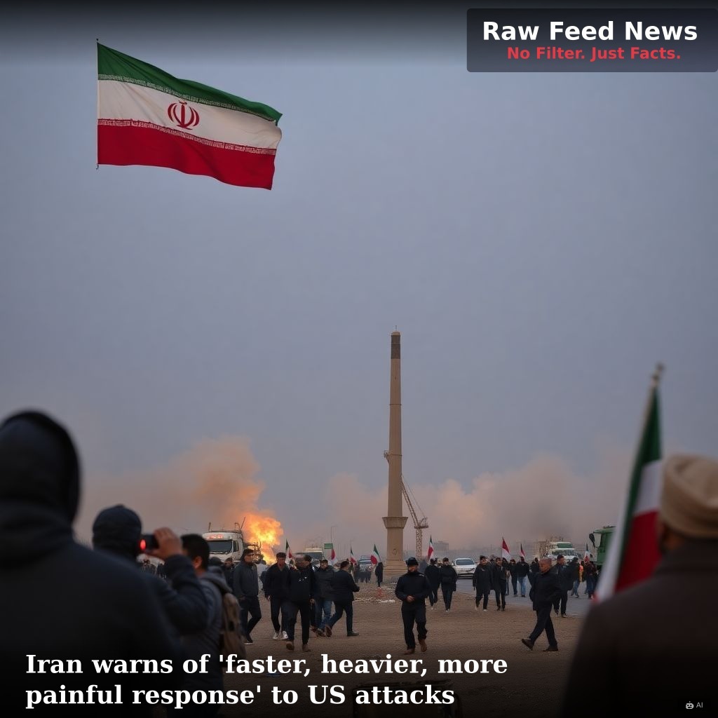 Iran warns of 'faster, heavier, more painful response' to US attacks