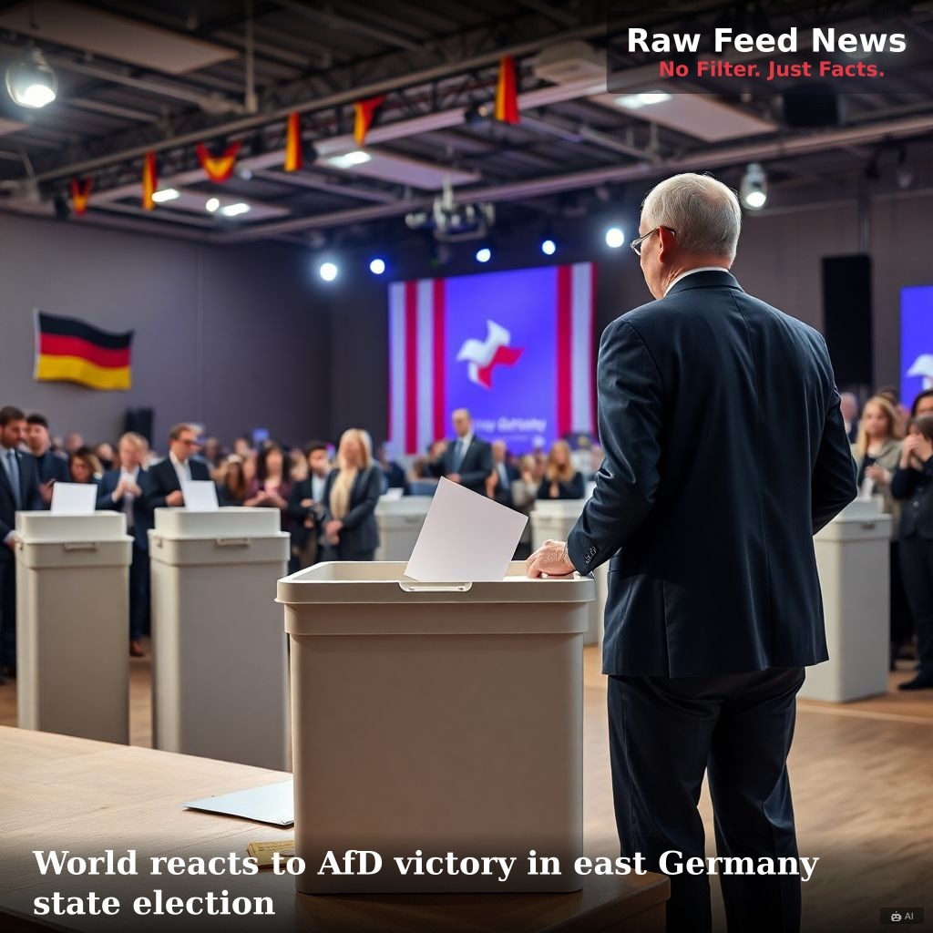 World reacts to AfD victory in east Germany state election