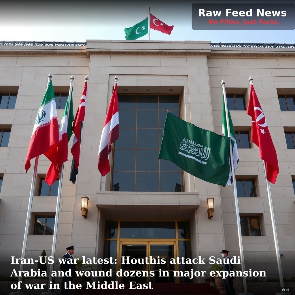 Iran-US war latest: Houthis attack Saudi Arabia and wound dozens in major expansion of war in the Middle East
