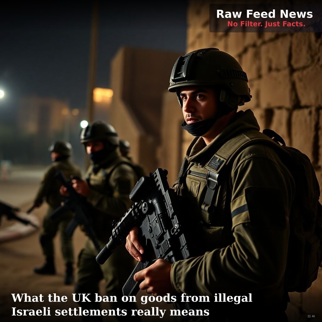 What the UK ban on goods from illegal Israeli settlements really means