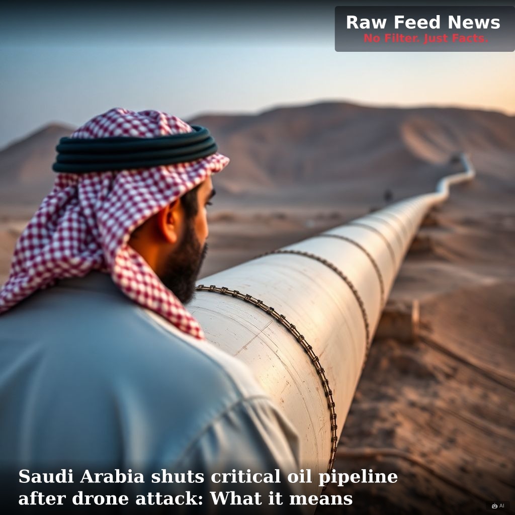 Saudi Arabia shuts critical oil pipeline after drone attack: What it means