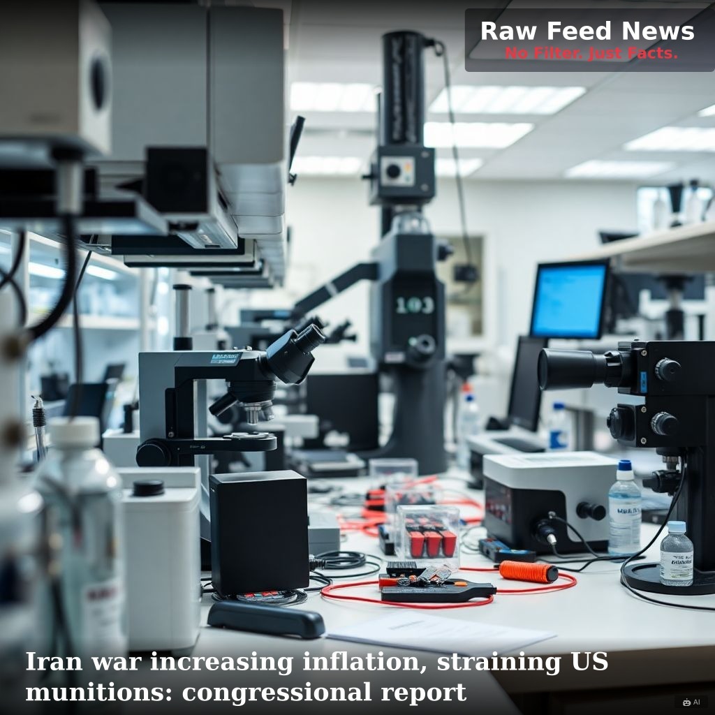 Iran war increasing inflation, straining US munitions: congressional report