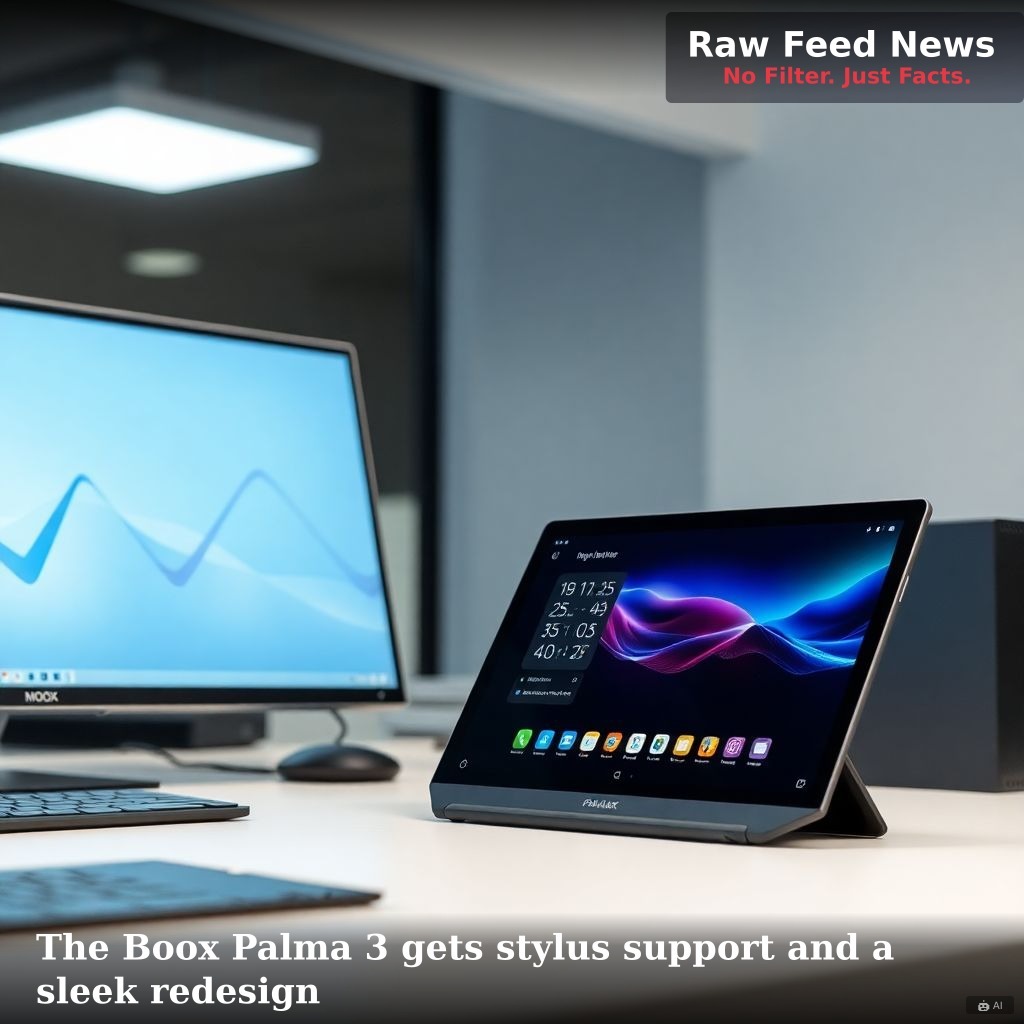 The Boox Palma 3 gets stylus support and a sleek redesign