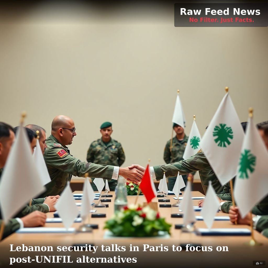 Lebanon security talks in Paris to focus on post-UNIFIL alternatives