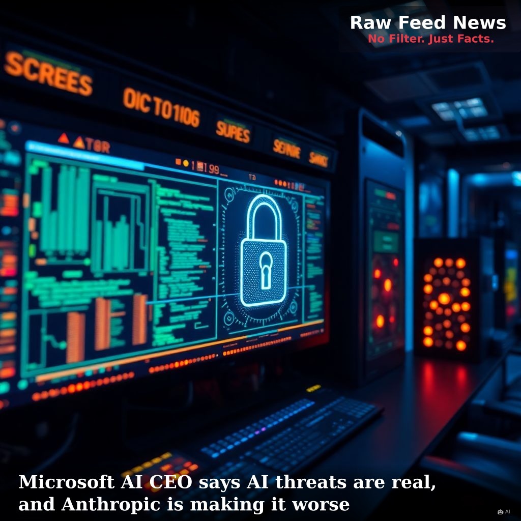 Microsoft AI CEO says AI threats are real, and Anthropic is making it worse