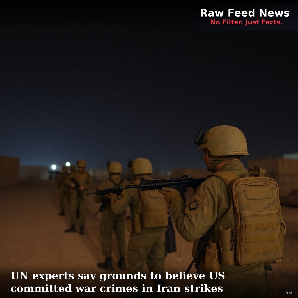 UN experts say grounds to believe US committed war crimes in Iran strikes