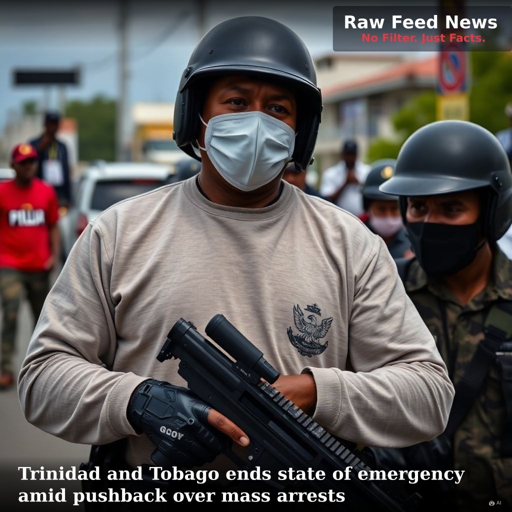 Trinidad and Tobago ends state of emergency amid pushback over mass arrests