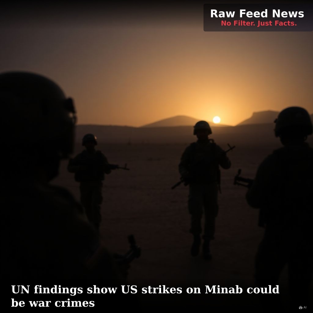 UN findings show US strikes on Minab could be war crimes