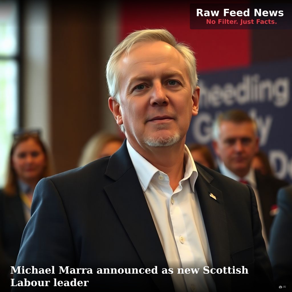 Michael Marra announced as new Scottish Labour leader