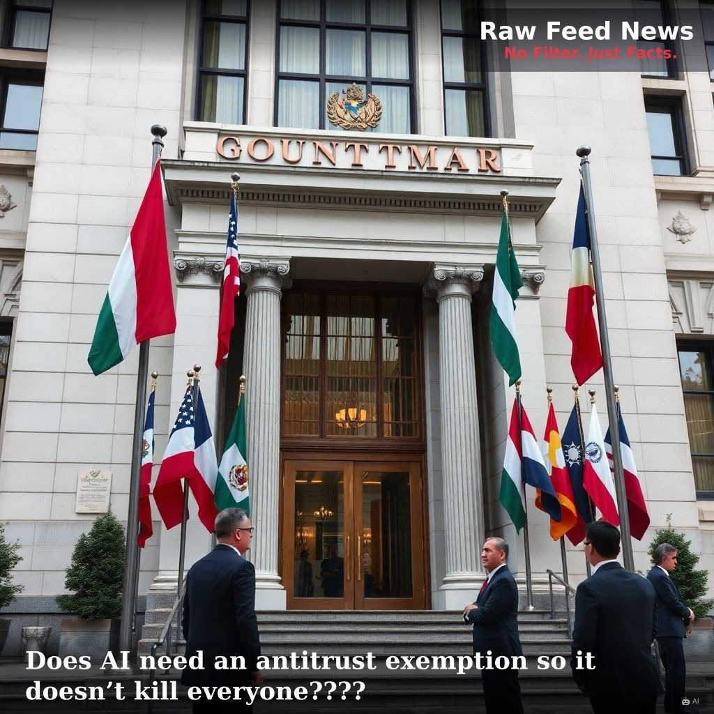 Does AI need an antitrust exemption so it doesn’t kill everyone????