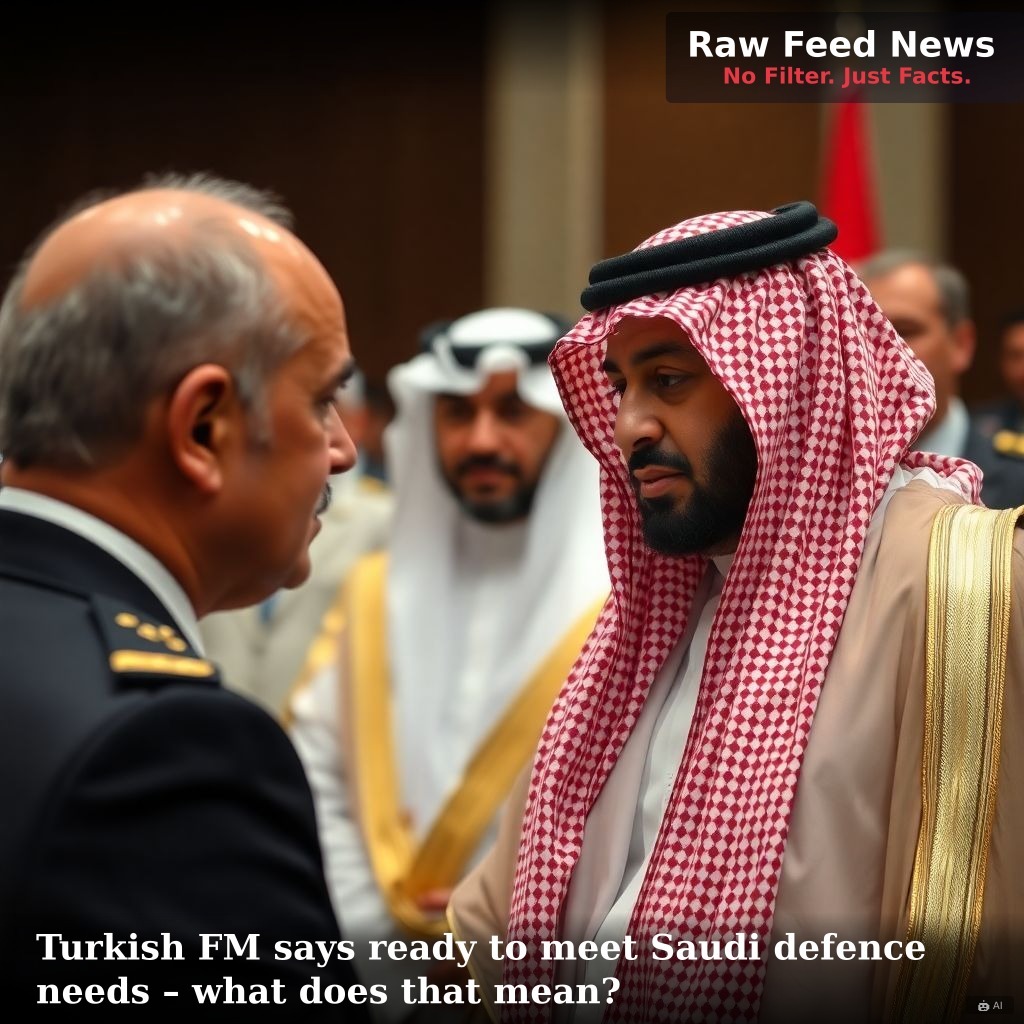 Turkish FM says ready to meet Saudi defence needs – what does that mean?