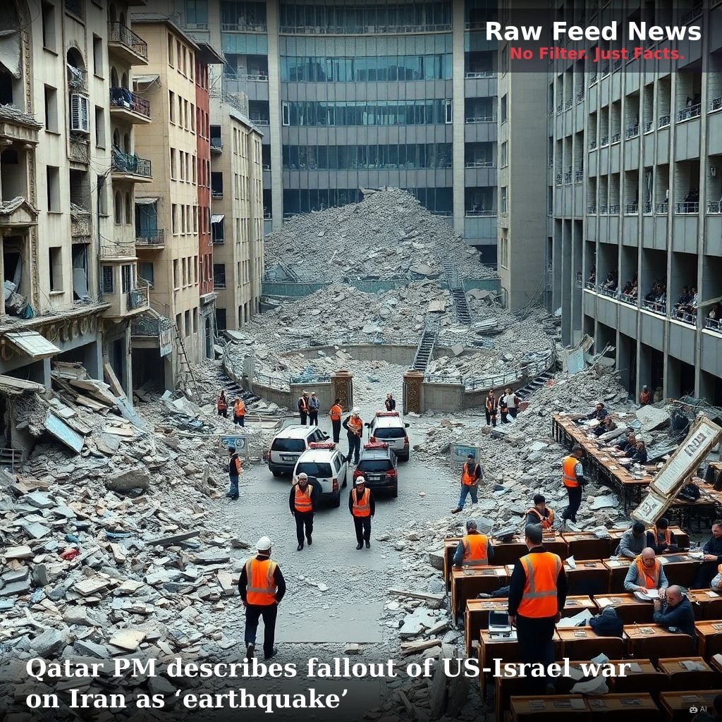 Qatar PM describes fallout of US-Israel war on Iran as ‘earthquake’