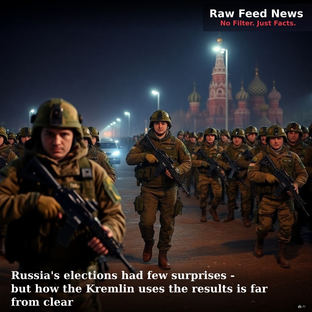 Russia's elections had few surprises - but how the Kremlin uses the results is far from clear