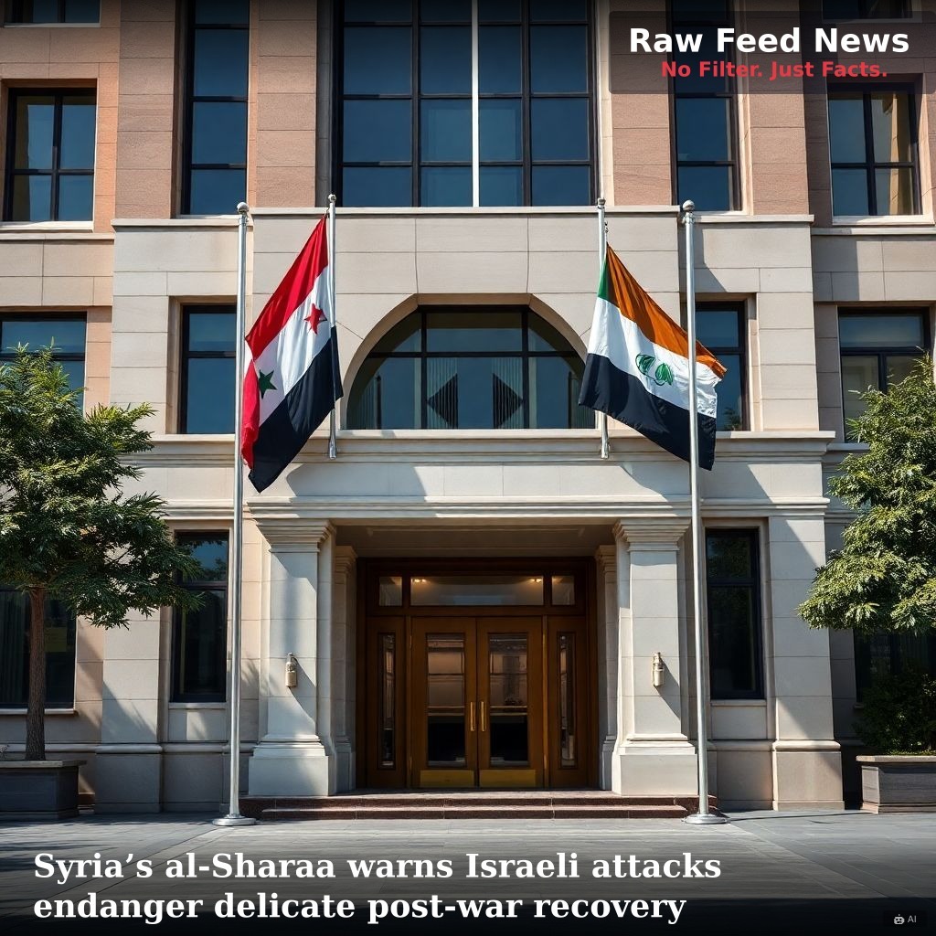 Syria’s al-Sharaa warns Israeli attacks endanger delicate post-war recovery
