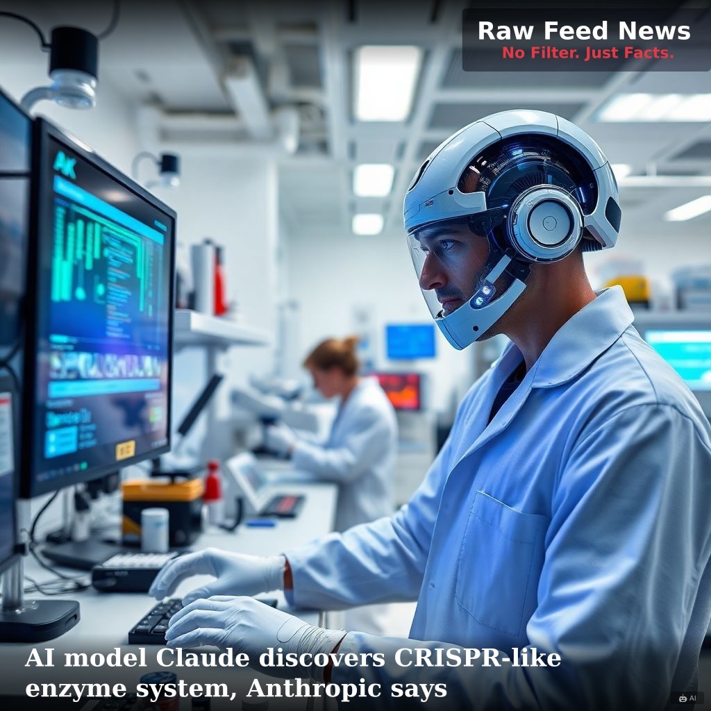 AI model Claude discovers CRISPR-like enzyme system, Anthropic says