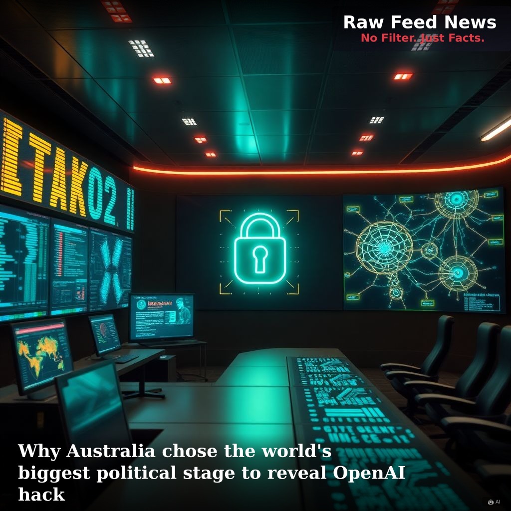 Why Australia chose the world's biggest political stage to reveal OpenAI hack