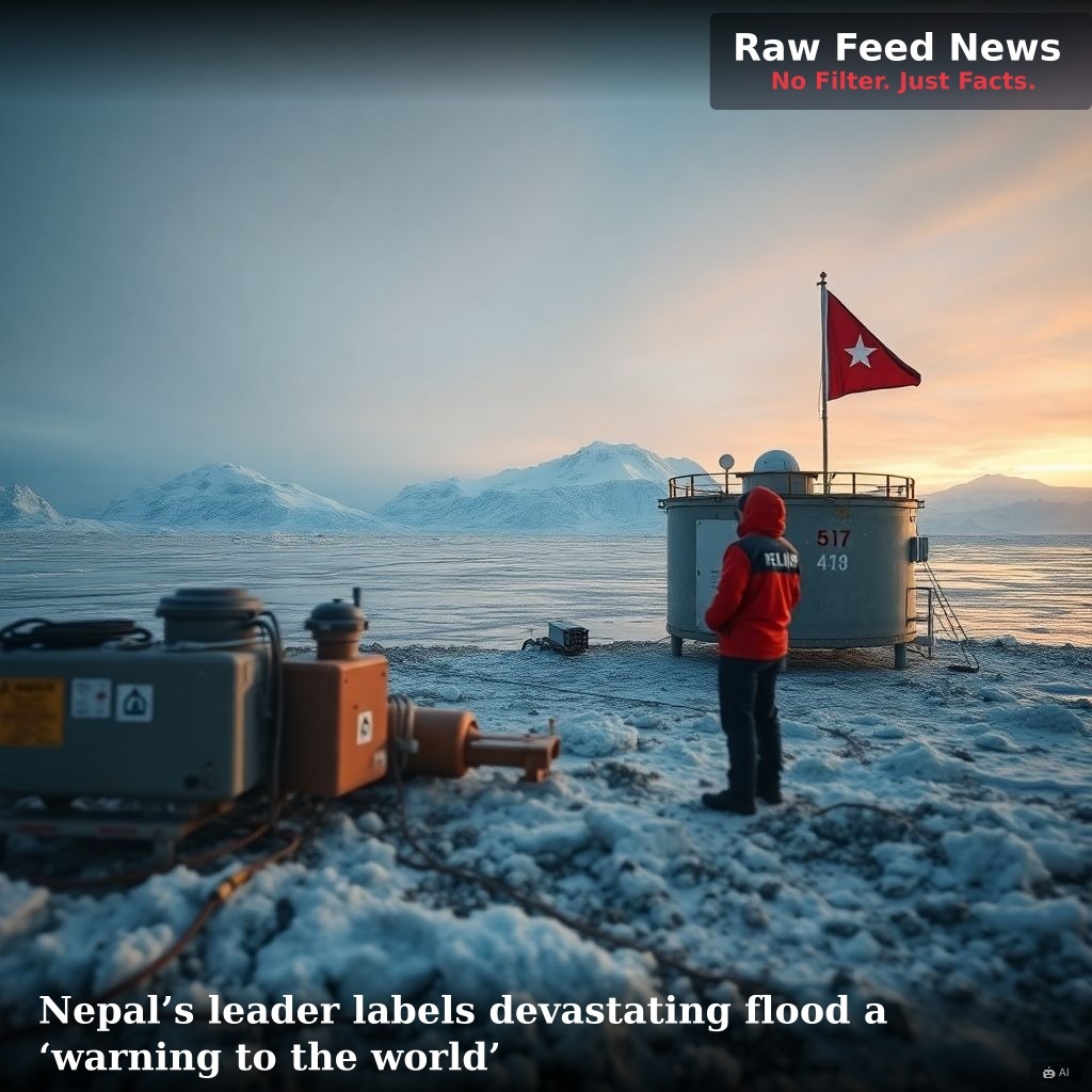 Nepal’s leader labels devastating flood a ‘warning to the world’