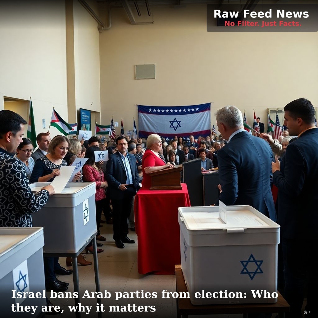 Israel bans Arab parties from election: Who they are, why it matters