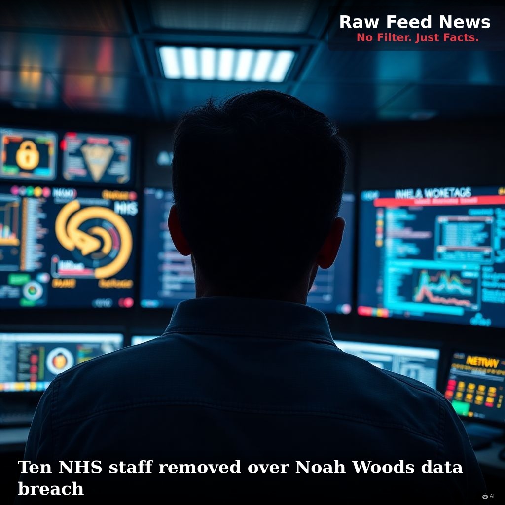 Ten NHS staff removed over Noah Woods data breach