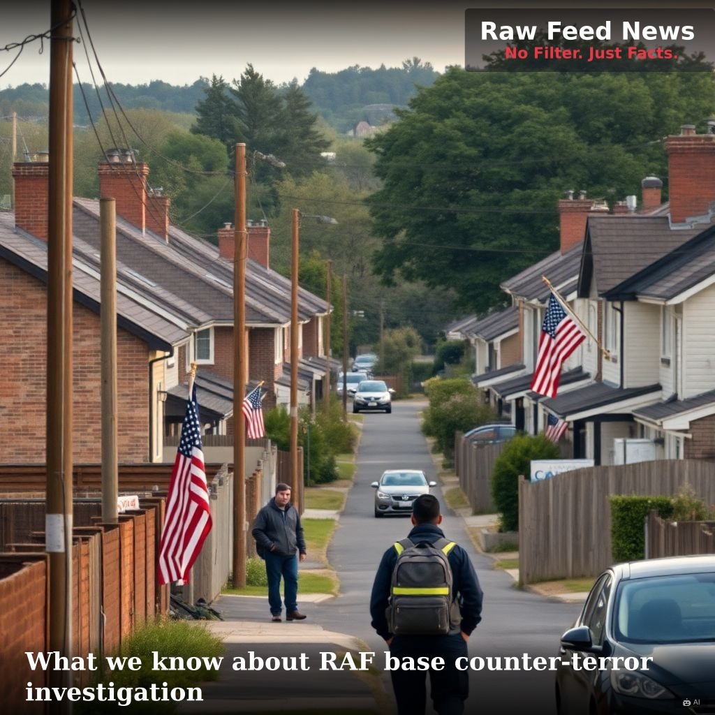 What we know about RAF base counter-terror investigation