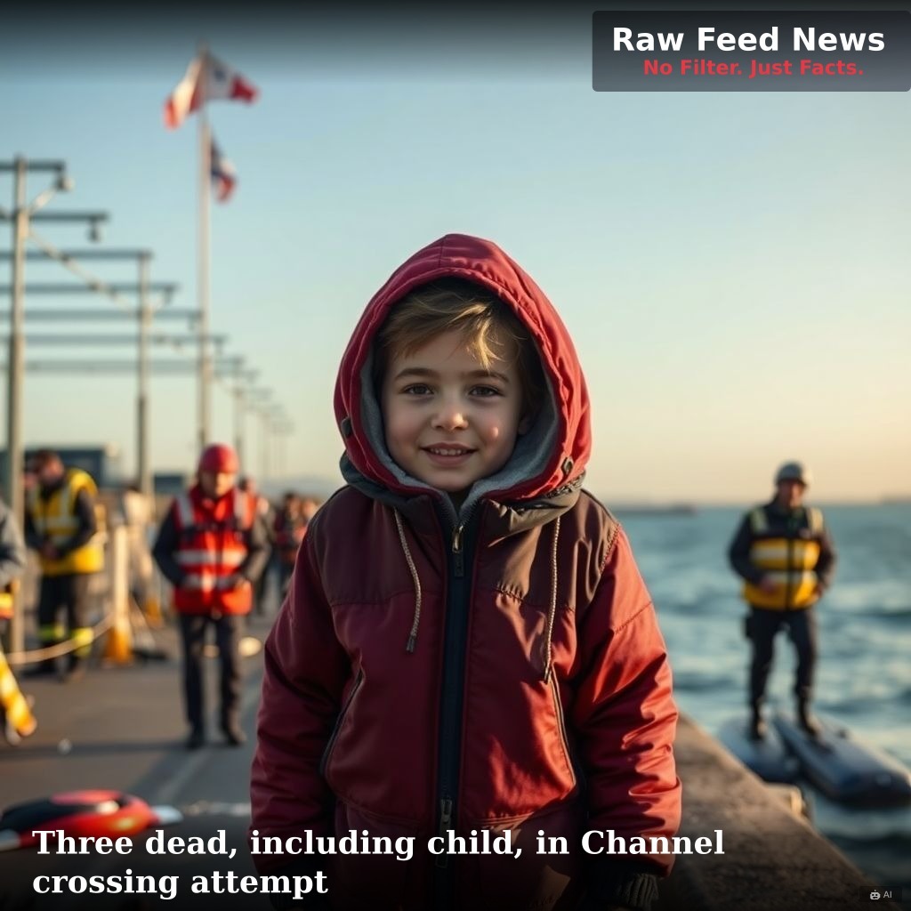 Three dead, including child, in Channel crossing attempt