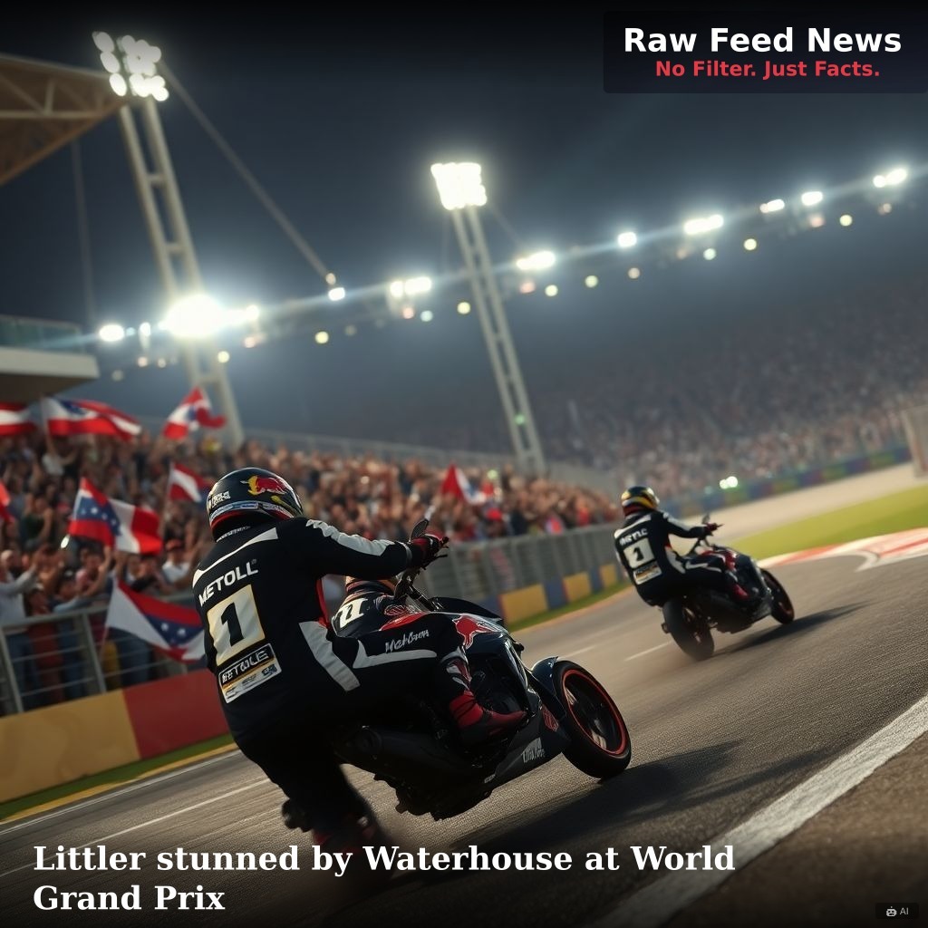Littler stunned by Waterhouse at World Grand Prix