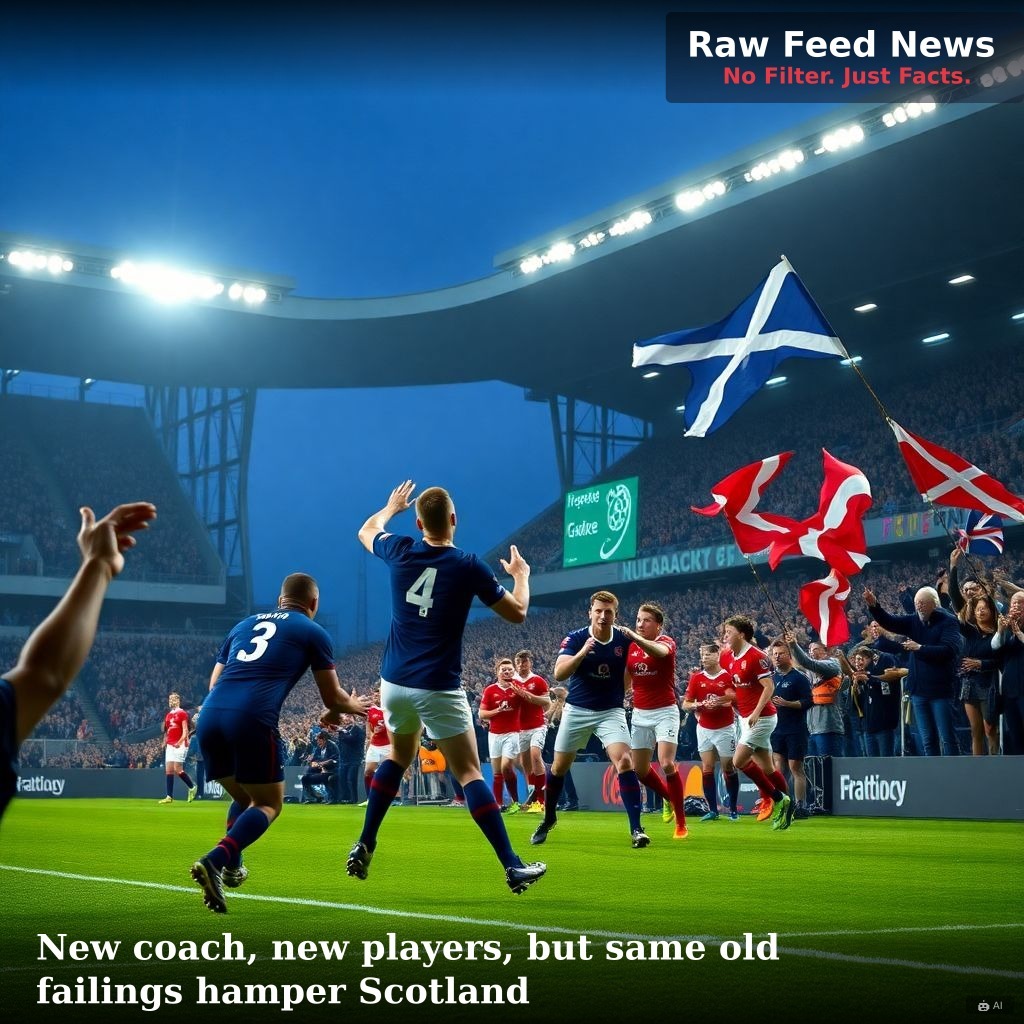 New coach, new players, but same old failings hamper Scotland
