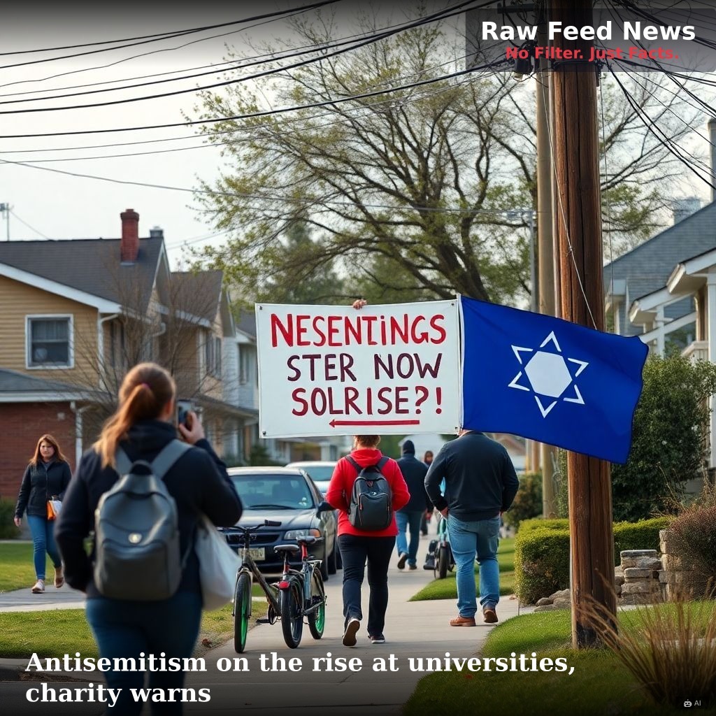 Antisemitism on the rise at universities, charity warns