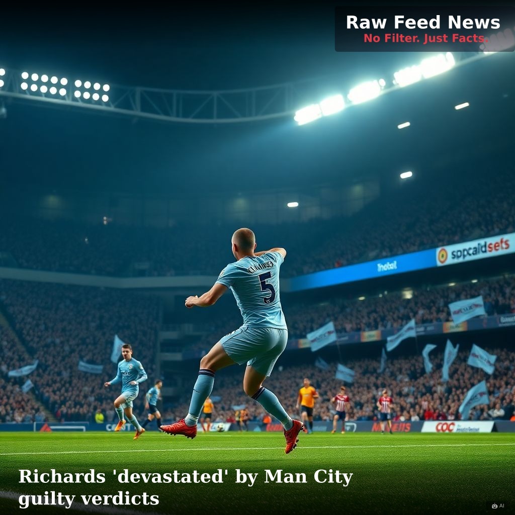 Richards 'devastated' by Man City guilty verdicts