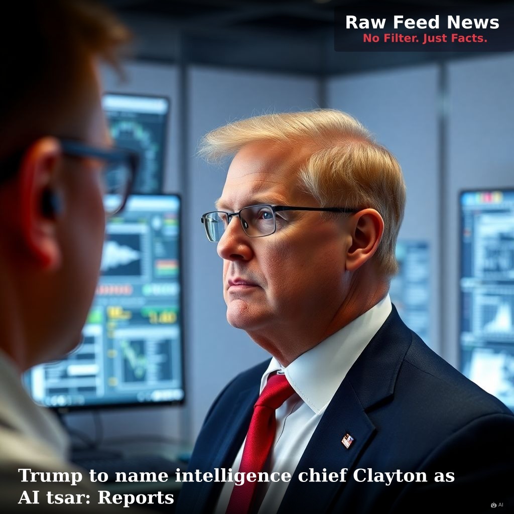 Trump to name intelligence chief Clayton as AI tsar: Reports