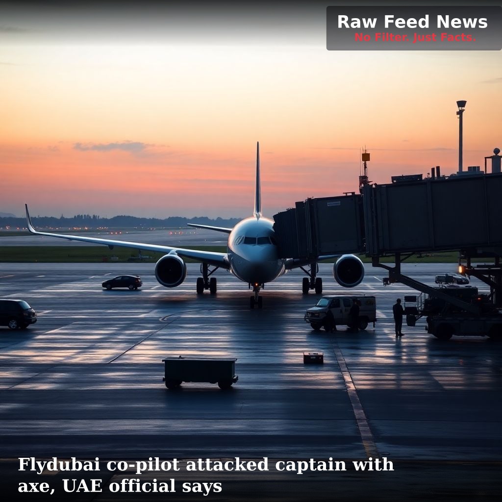 Flydubai co-pilot attacked captain with axe, UAE official says