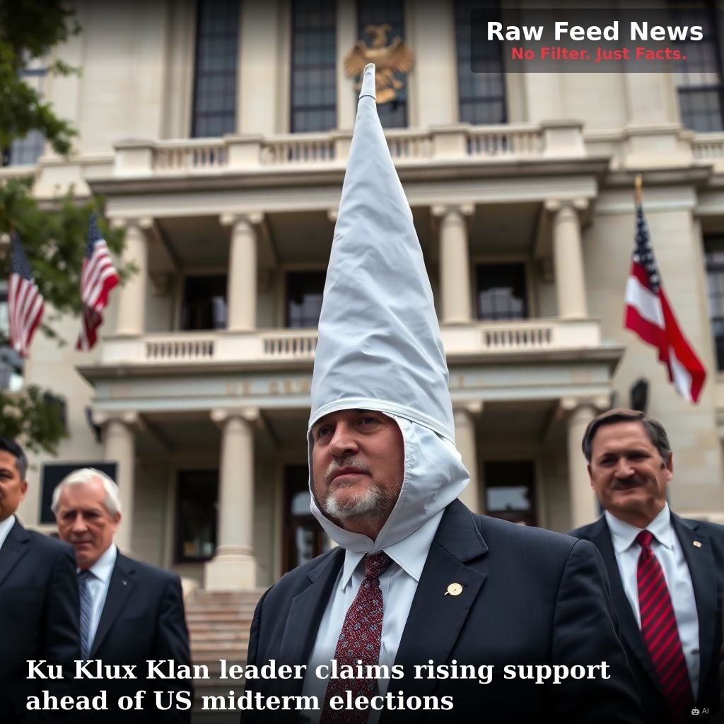 Ku Klux Klan leader claims rising support ahead of US midterm elections