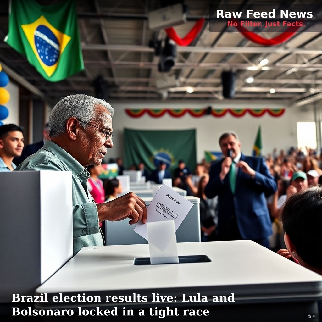 Brazil election results live: Lula and Bolsonaro locked in a tight race