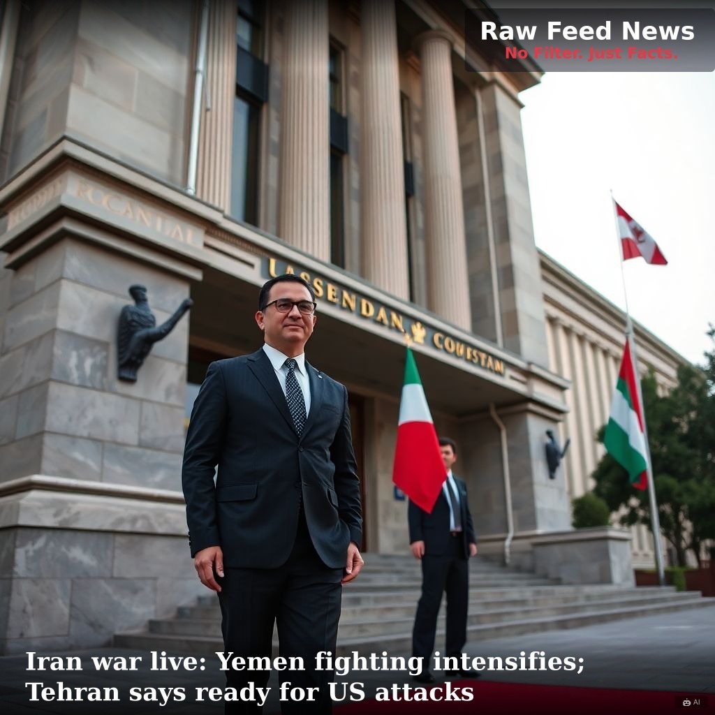 Iran war live: Yemen fighting intensifies; Tehran says ready for US attacks