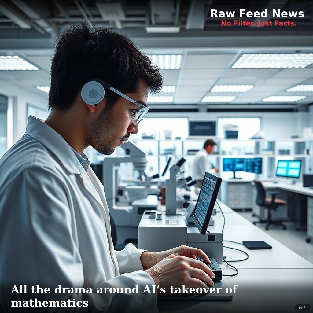 All the drama around AI’s takeover of mathematics