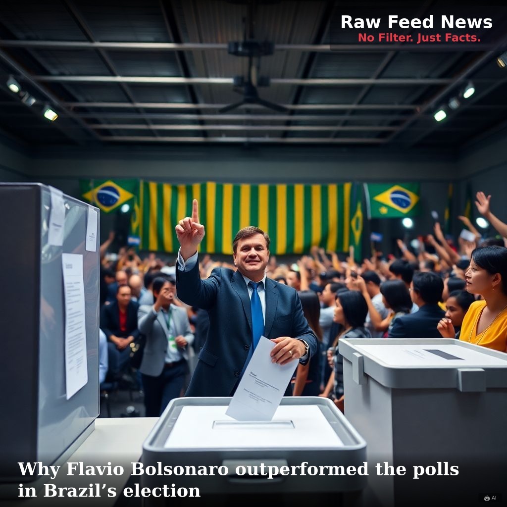 Why Flavio Bolsonaro outperformed the polls in Brazil’s election