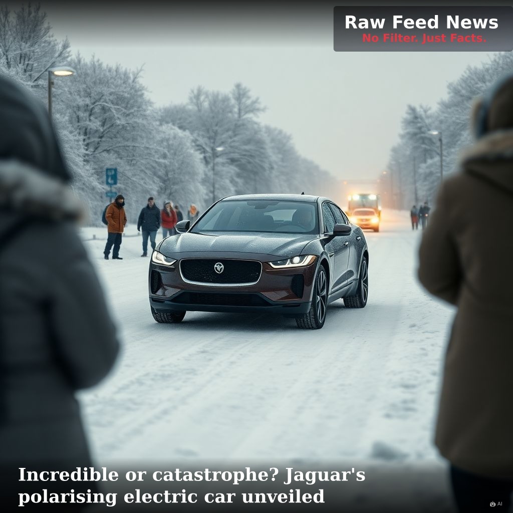Incredible or catastrophe? Jaguar's polarising electric car unveiled