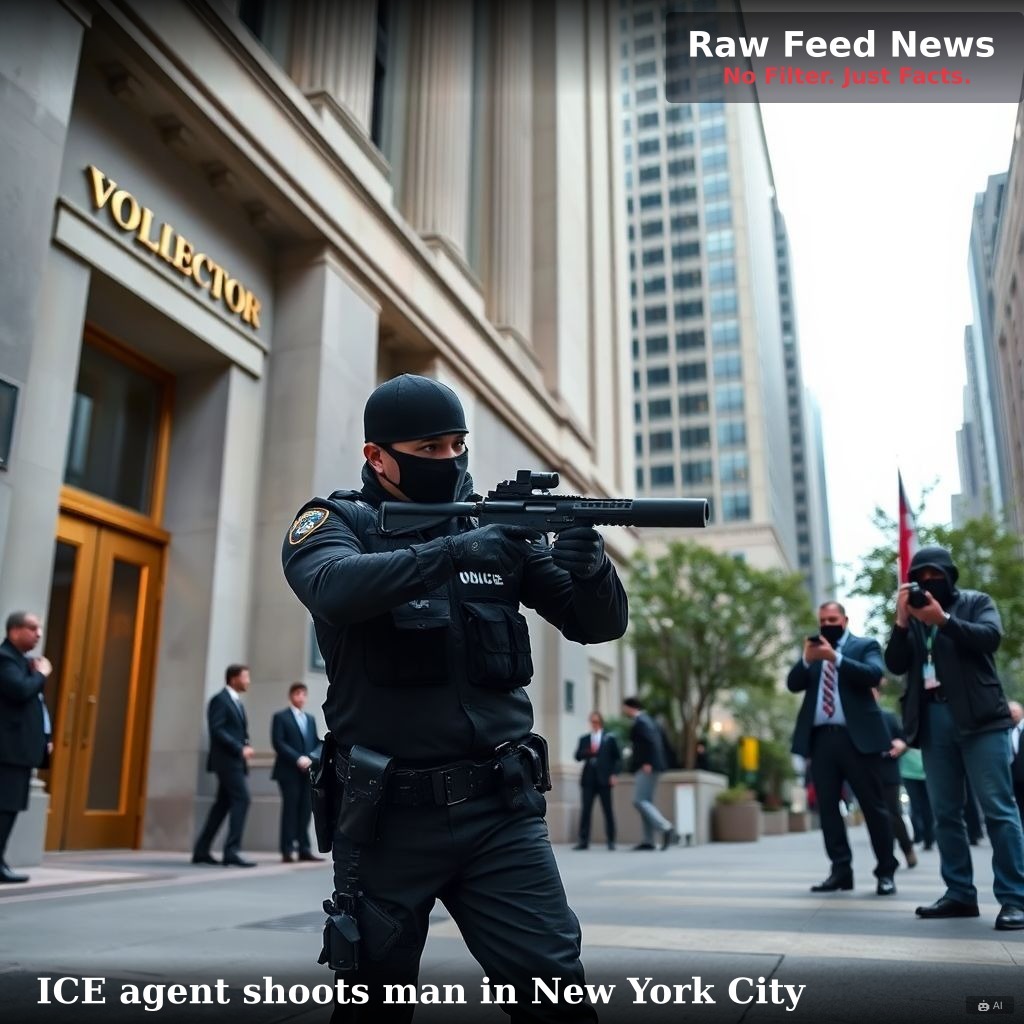 ICE agent shoots man in New York City