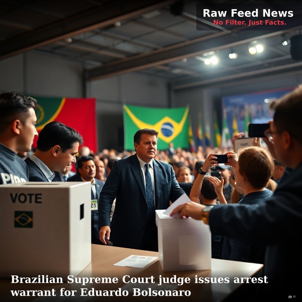 Brazilian Supreme Court judge issues arrest warrant for Eduardo Bolsonaro
