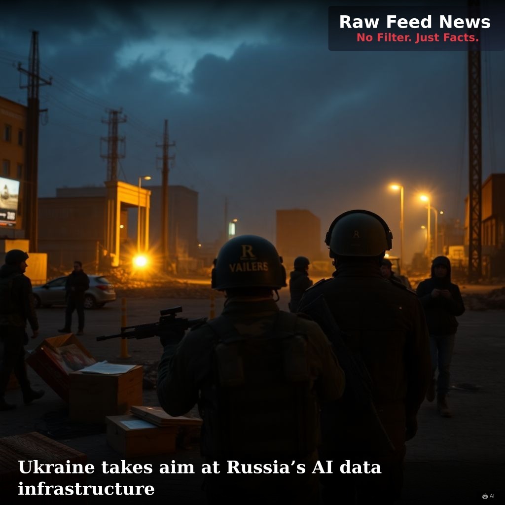 Ukraine takes aim at Russia’s AI data infrastructure