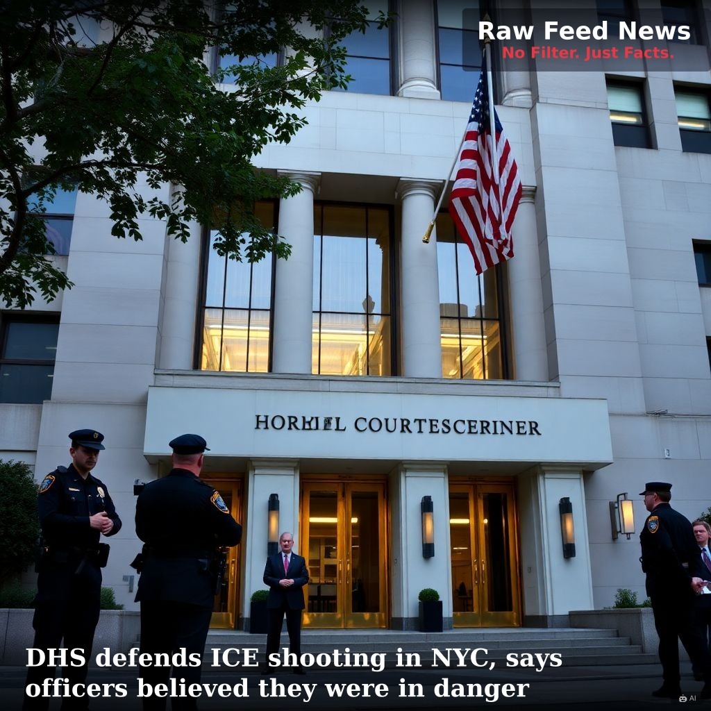 DHS defends ICE shooting in NYC, says officers believed they were in danger