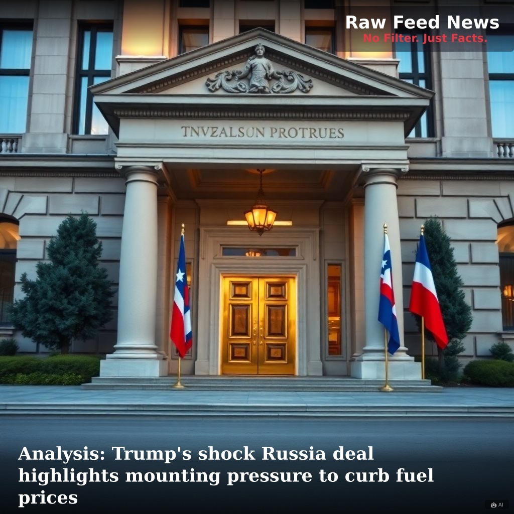 Analysis: Trump's shock Russia deal highlights mounting pressure to curb fuel prices