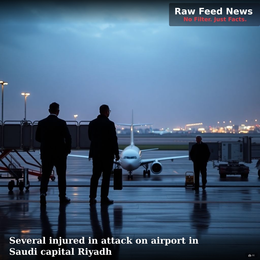 Several injured in attack on airport in Saudi capital Riyadh