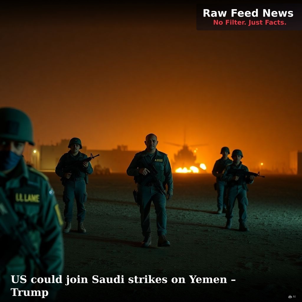 US could join Saudi strikes on Yemen – Trump
