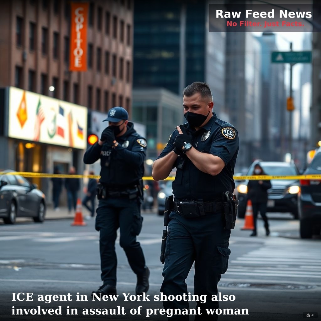 ICE agent in New York shooting also involved in assault of pregnant woman