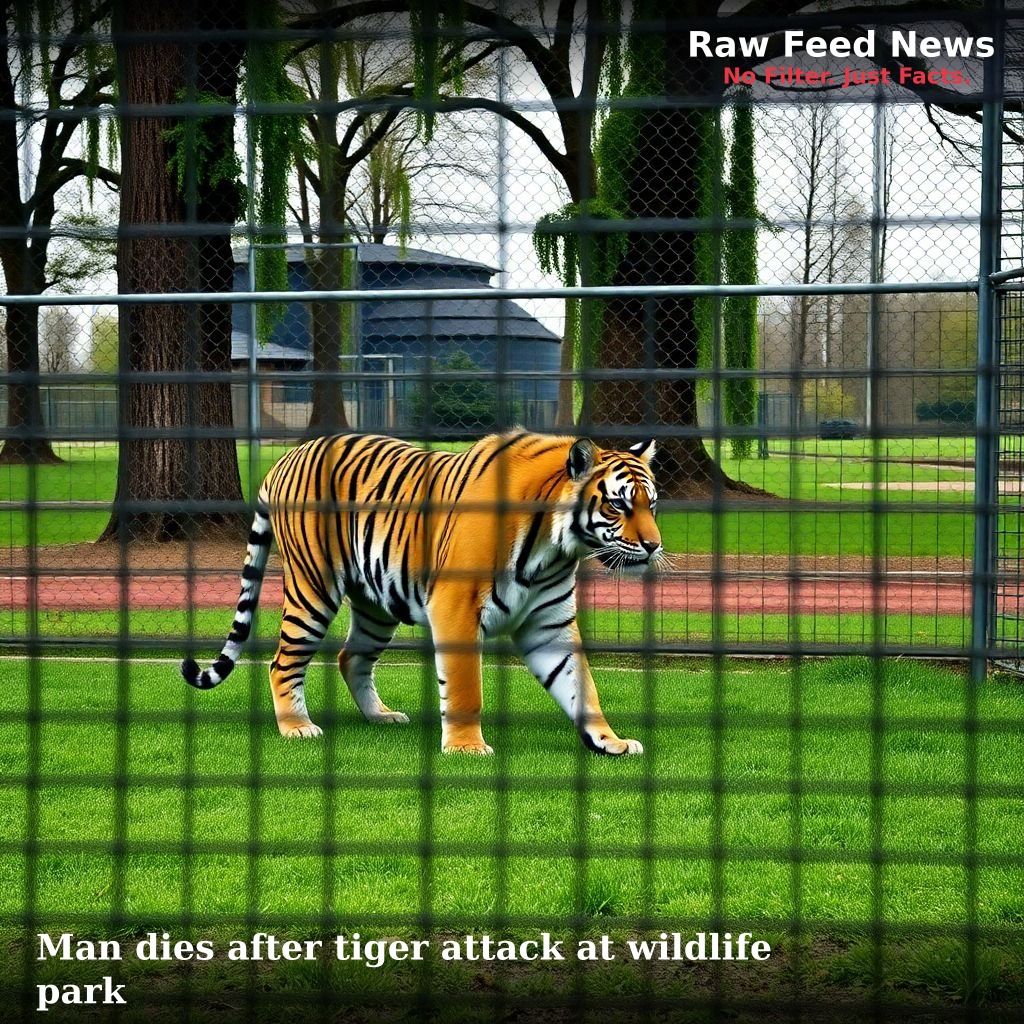 Man dies after tiger attack at wildlife park