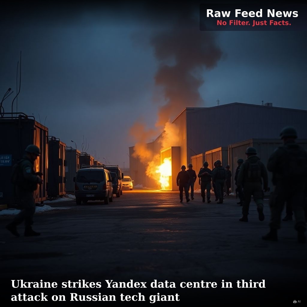 Ukraine strikes Yandex data centre in third attack on Russian tech giant
